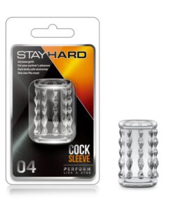Stay Hard Cock Sleeve 04 Clear
