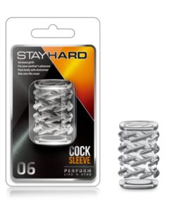 Stay Hard Cock Sleeve 06 Clear