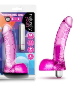 Naturally Yours - Vibrating Ding Dong - Pink
