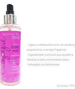 Crazy Girl Body Mist-Sugar Bomb 6 Oz