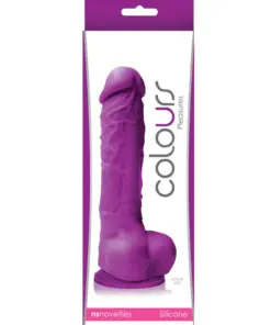 Colours - Pleasures - 5" Dildo - Purple