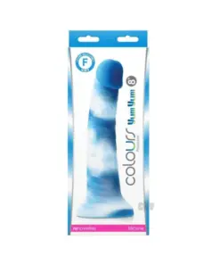 Colours - Pleasures - Yum Yum  8" Dildo - Blue