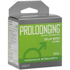 Proloonging Delay Wipes With Ginsen Box
