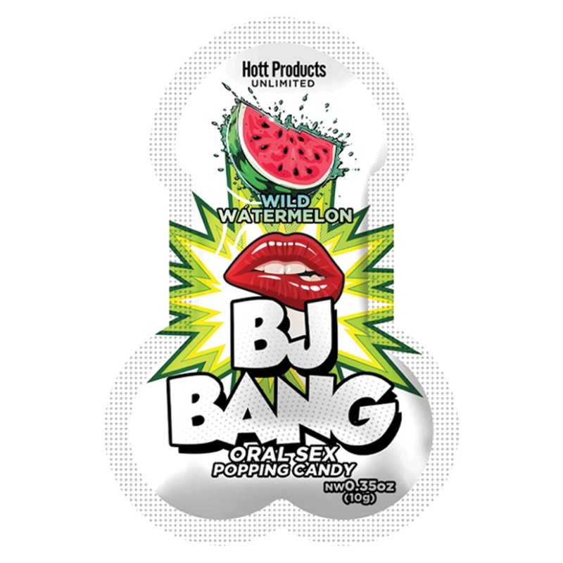 Dulce Explosivo para Sexo Oral Sandía BJ Bang 10g Hott Products