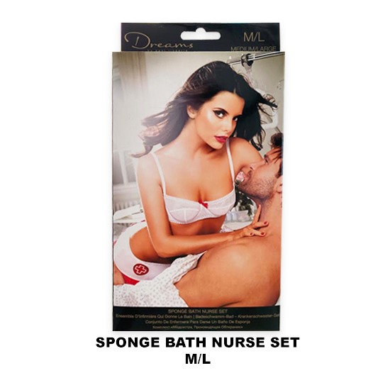 Disfraz de Enfermera Baño de Esponja Sponge Bath Nurse Set Baci Lingerie M, G