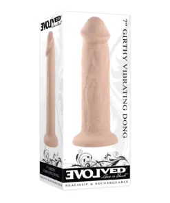 7" Girthy Vibrating Dong Light