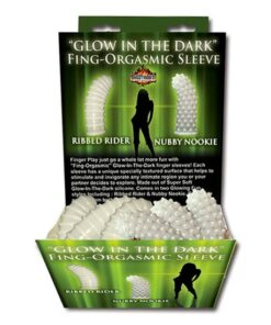 "Glow in the Dark" Fing - Orgasmic Sleeve (24 pzas) Display
