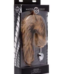 MS Fox Tail Metal Anal Plug