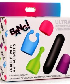 BG Rechargeable Bullet w/ 4 Attachments