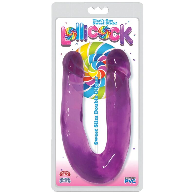 Lollicock Double Dipper Dildo - Purple CN-14-0527-51 · fotografía 1