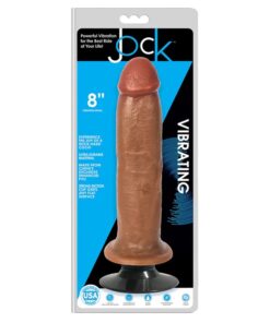 Jock 8 Inch No Balls Vibrating Dildo - Medium CN-09-0466-12