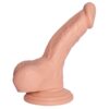 Dildo Realista con Ventosa Mister Up All Night Vanilla 18cm XR Brands