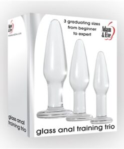 GLASS ANAL TRAINING TRIO ADAM Y EVE