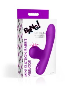 BG Mini Suction Rabbit Vibrator - Purple