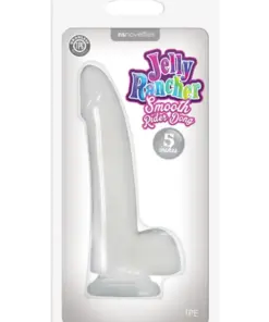 Jelly Rancher - 5" Smooth Rider Dong - Clear