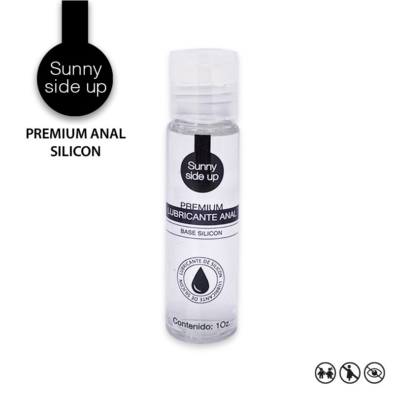 Lubricante Anal Base Silicón Sunny Side Up 30ml