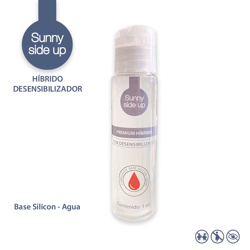 Lubricante Sunny Side Up Premium Hibrido Desensibilizador 1 oz
