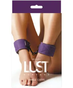 Lust Bondage - Ankle Cuff - Purple