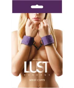 Lust Bondage - Wrist Cuff - Purple