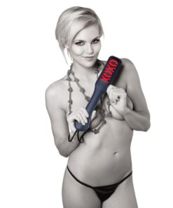 S&M XOXO Paddle-Black