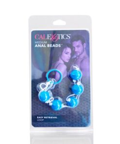ANAL BEADS - MEDIUM BLUE