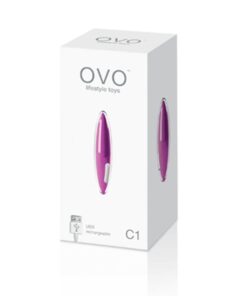 Ovo C1 Rechargeable Mini Vibe Lilac