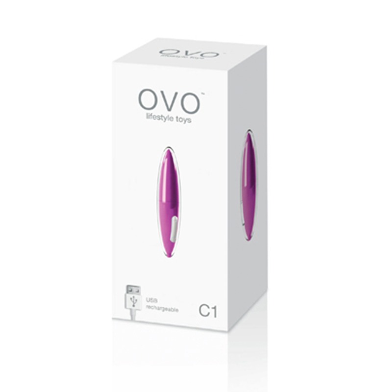 Vibrador tipo Bullet Recargable C1 Lilac OVO