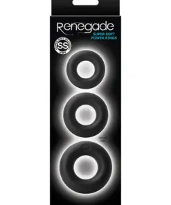 Renegade - Super Soft Power Rings - Black