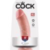 King Cock 8" Cock - Light