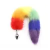 Cola de Arcoiris Plug-Silicone