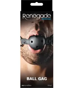 Renegade Bondage - Ball Gag - Black