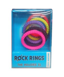 Rock Rings Roadies XL -  Neon (5 Pz)