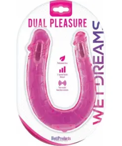 WET DREAMS DUAL PLEASURE-MAGENTA