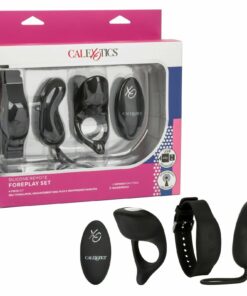 SILICONE REMOTE FOREPLAY SET