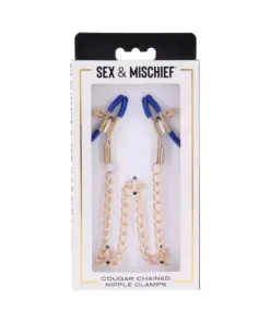 Cougar Chained Nipple Clamps