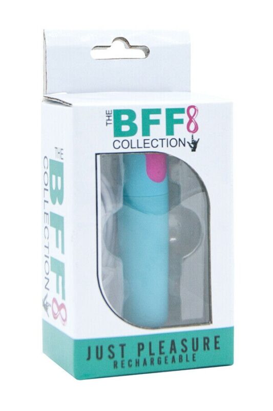 Vibrador tipo Bullet Just Pleasure The BFF Collection Azul