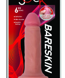 6 Inch Bareskin Dildo - Light