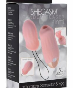 IN Shegasm Tandem Teaser 10X Clit Stim & Egg