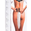 TZ Vibrating! White Fox Tail Slender Anal Plug