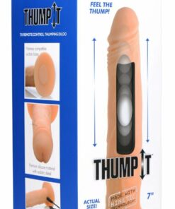 TI 7X Remote Control Thumping dildo 7