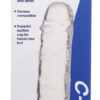 Slim C-Thru 7 Inch Clear Dildo