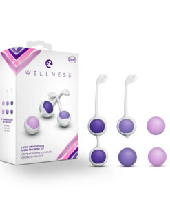 Wellness Kegel Training Kit Purple Silicone