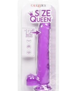 SIZE QUEEN 10"/25.5 CM-PURPLE