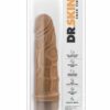 Dr. Skin - Cock Vibe 3 - 7.25 inch Vibrating Cock - Mocha
