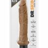Dr. Skin - Cock Vibe 8 - 9.75 inch Vibrating Cock - Mocha