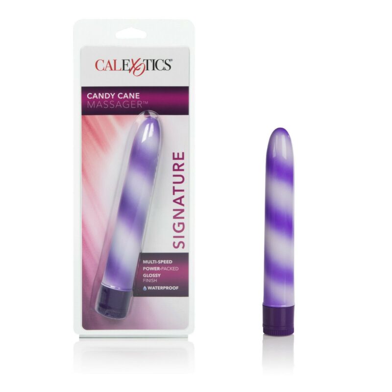 Vibrador Candy Cane Massager Purple Signature CalExotics
