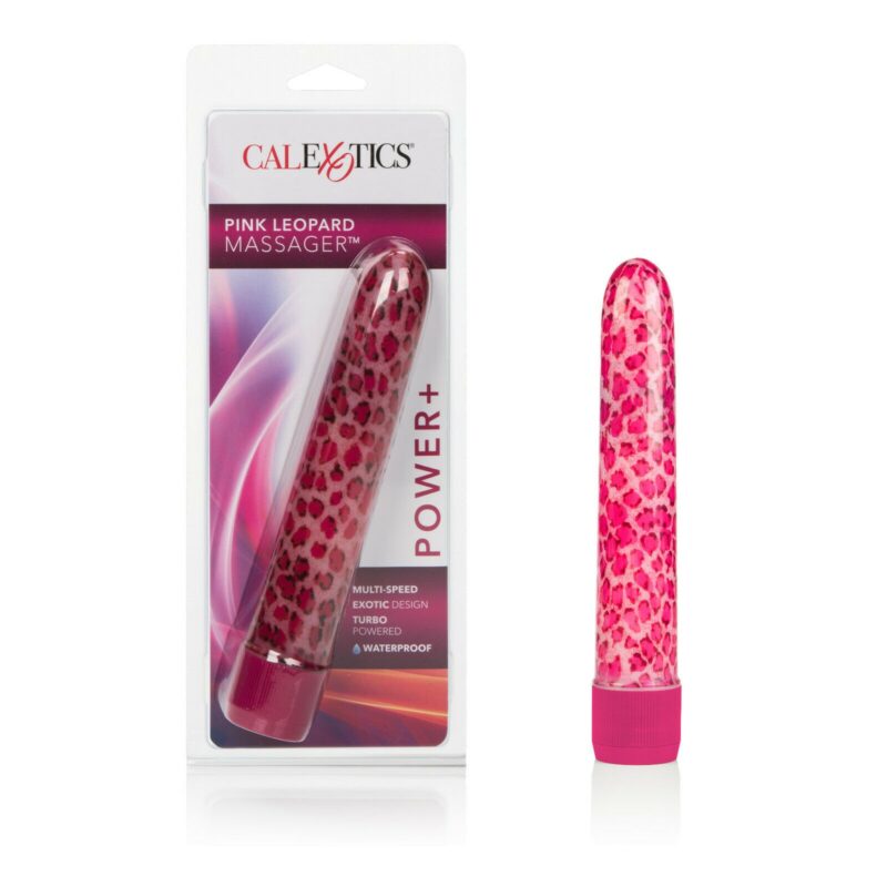 Vibrador Pink Leopard Massager Power+ CalExotics