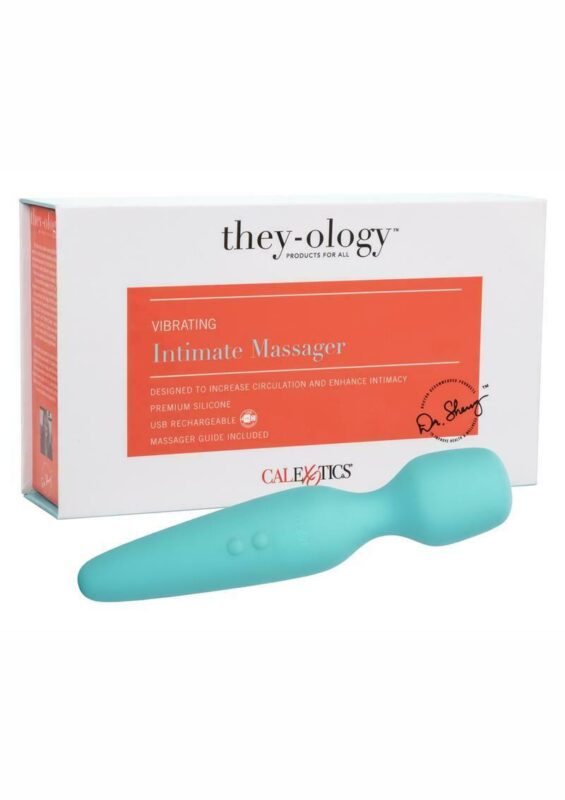 Masajeador Íntimo Vibratorio Teal They-ology CalExotics