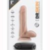 Dr. Skin - Dr. Spin - 6 inch Gyrating Realistic Dildo - Vanilla