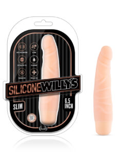 Silicone Willy's 6.5 Inch Vibrating Dildo - Vanilla